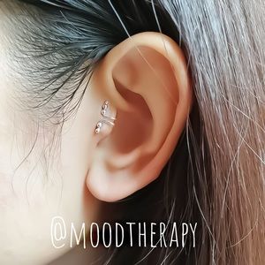 925 Boho Fake Tragus Earcuff Earring